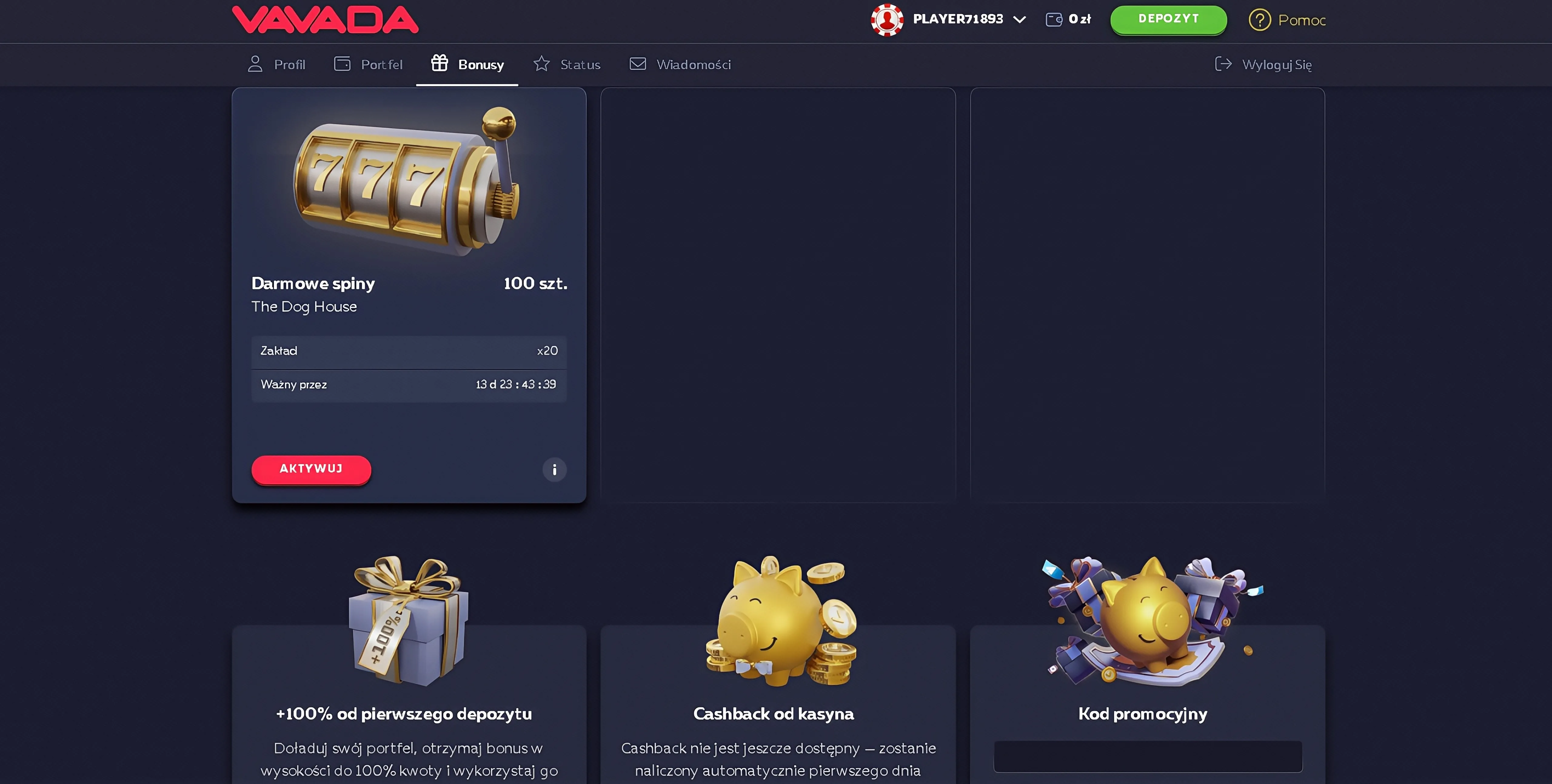 Kod Promocyjny Vavada – Jak Aktywować Promocode
